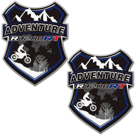Pour BMW R1200RT : emblème, logo, sacoches arrière, valises, protection de réservoir, protection de carénage, autocollants de garde-boue - R1200RT6 (1/5)
