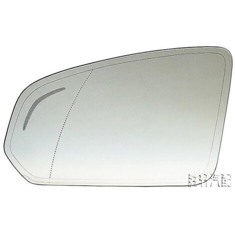 Applicable aux Volvo S60, S90 et V60 : Rétroviseur extérieur parallèle auxiliaire avec lentille chauffante pour angle mort (côté gauche). (1/5)