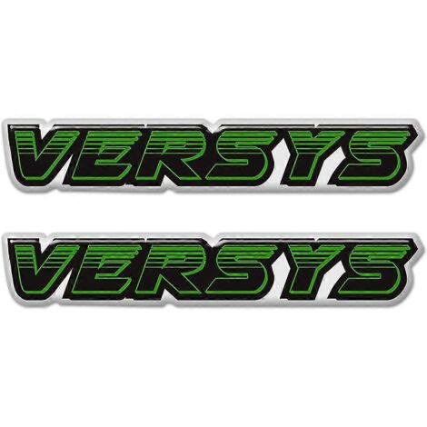 Autocollants de protection de réservoir pour Kawasaki Versys 300 400 650 1000 Versys-x 250, kit de protection de pare-brise, autocollants pour genoux, déflecteur de vent - VERSYS (2 pièces) 10 (1/5)