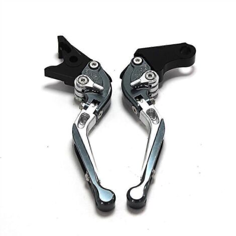 Leviers de frein et d'embrayage CNC pliables et extensibles, usinés au laser, pour Yamaha YZF R6 2017-2018 - H (1/5)