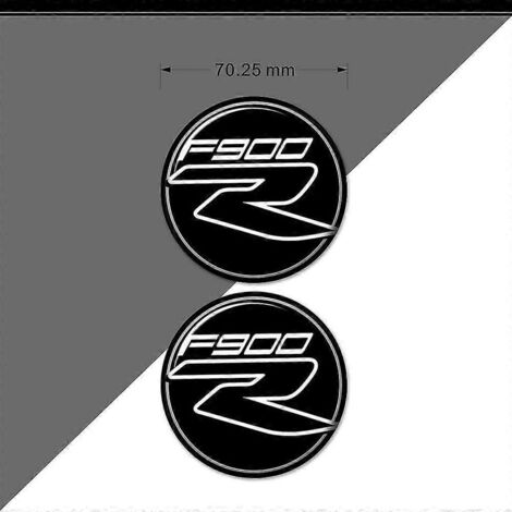 Autocollants 3D pour moto BMW F900R (noir) - Modèles 2019 et 2020 (1/5)