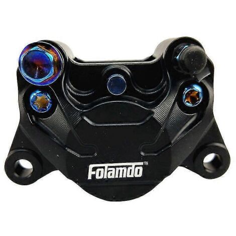 Étrier de frein à disque pour moto, entraxe de 84 mm, diamètre 200 mm, arrière 220 mm, 2 pistons, pour scooter, moto tout-terrain, mini-moto, Grom - Noir (1/5)