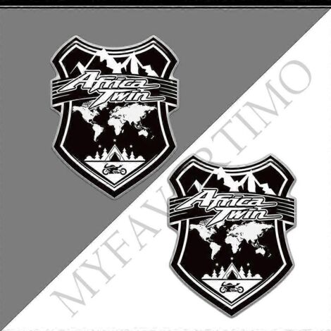 Autocollant pour moto, sacoches latérales supérieures, valise en aluminium pour Honda Africa Twin CRF1000L Adventure Sports --Africa Twin4 (1/5)