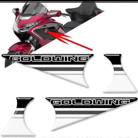 Nouveaux autocollants pour Honda Goldwing GL1800 1100 1200 1500 Tour F6B GL 1800 : emblème, symbole et logo (2016-2021) - Goldwing 2 (1/5)