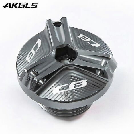 Pour Honda CB650R, CB400, CB500X, CB500F, CB300R, CB190R, CB650F, CB1000R et CB1100 : vis de bouchon d'huile moteur et protection du bouchon de remplissage de carburant – CB Titanium (1/4)
