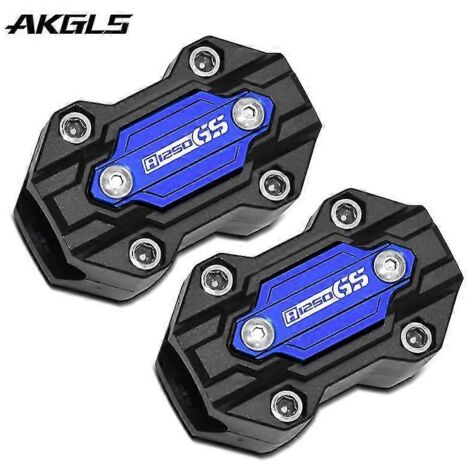Protection de pare-chocs et accessoires anti-collision pour BMW R1250GS Adventure, R1200GS LC Adv, F750GS, F800GS, F850GS, F650GS et G310GS (moteur R1250GS bleu). (1/5)