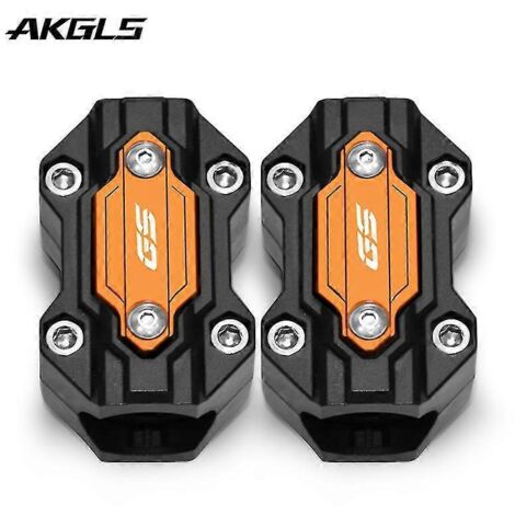 Protection de pare-chocs et accessoires anti-collision pour BMW R1250GS Adventure, R1200GS LC Adventure, F750GS, F800GS, F850GS, F650GS et G310GS (moteur R1250 GS) - Orange GS (1/5)