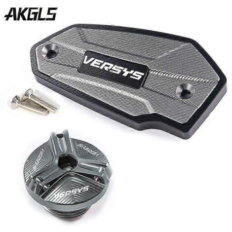 Accessoires de protection pour le bouchon et le bouchon de remplissage du réservoir de liquide de frein avant pour Kawasaki Versys650 (2007-2020-2023) (1/4)