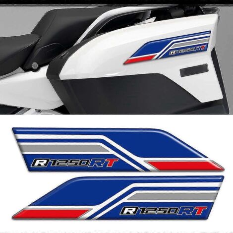 Protection de réservoir, autocollants et emblème pour BMW R1250RT (modèles 2018, 2019 et 2020). Compatible avec les modèles R1250RT, R1250 RT et R1250 RT (2012-2012). (1/4)