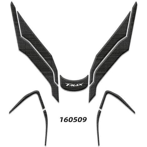 Autocollants 3D pour réservoir, kit de protection contre l'huile et l'essence pour Yamaha Tmax 560 2022-2023 (1/4)