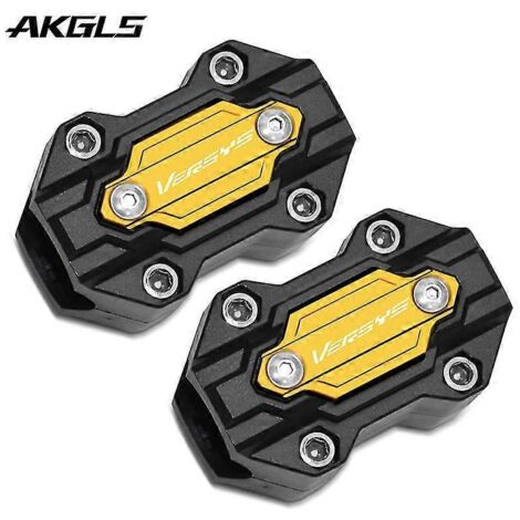Protection moteur décorative dorée pour Kawasaki Versys 650, 1000 et X300 (2008-2019, 2020, 2021) (1/5)
