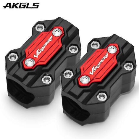 Protection de pare-chocs moteur de haute qualité pour Honda Varadero XL1000/XL 1000/Varadero 1000/125 - Accessoires de garniture et de bloc de protection - rouge (1/4)