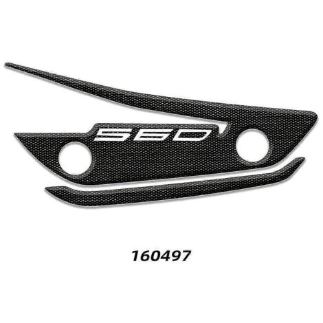 Autocollants 3D pour réservoir, kit de protection contre l'huile et l'essence pour Yamaha Tmax 560 2022-2023 (1/4)