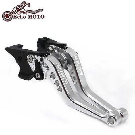 Accessoires pour Kawasaki Versys 650 2006-2014 : Leviers de frein et d'embrayage argentés (2006-2008) (1/5)