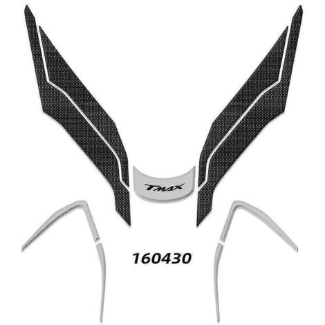 Autocollants 3D pour réservoir, kit de protection contre l'huile et l'essence pour Yamaha Tmax 560 2022-2023 (1/4)