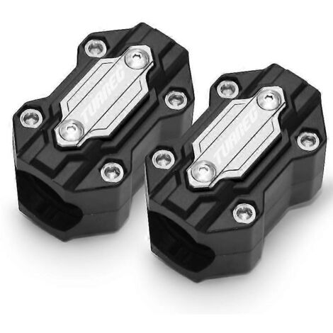 Protection moteur de haute qualité pour moto Aprilia Tuareg 660 (modèles 2021-2022) - Pare-chocs en titane (1/5)
