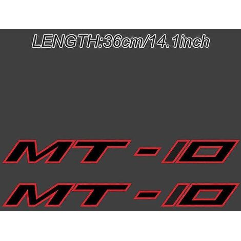 Autocollant moto pour Yamaha MT-10 MT10 MT 10 Roues Jantes Autocollant Réservoir Carrosserie Casque 2015 2016 2017 2018 2019 2020--4 (1/5)