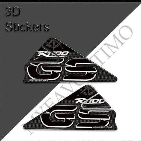 Kit de protection pour moto (autocollants, autocollants, réservoir d'essence et d'huile) avec genouillères et poignées pour BMW R1100GS, R1100GS, R1100GSA et R1100GS2. (1/5)