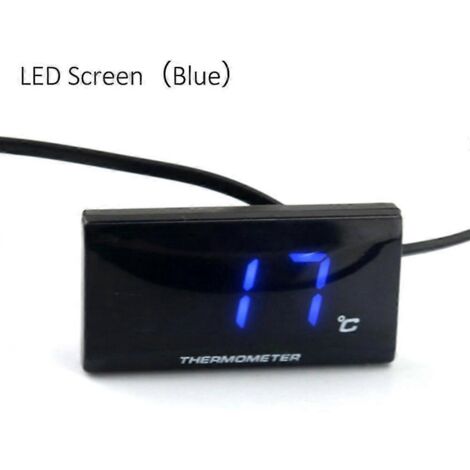 Mini thermomètre de température d'eau pour moto Koso, compatible avec Kymco AK550, Xmax 300, Tmax 530 et scooter de course. (1/4)