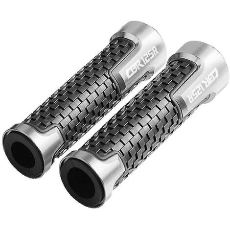 Accessoires moto pour Honda CBR125R (2004-2010, 2009) : leviers de frein et d'embrayage pliables et extensibles, poignées argentées (1/5)