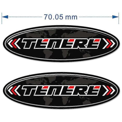 Autocollants Tenere Super Tank Pad Protector, protection de réservoir, emblème, logo, carénage, garde-boue pour Yamaha 700 1200 Xt Z Xt1200z--5 (1/5)