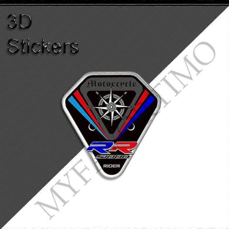 Protections de réservoir, genoux, poignées latérales, autocollants de protection pour carburant et huile, déflecteur de vent pour moto BMW S1000RR, S1000RR, S1000M et M1000RR - 18 pouces (1/5)