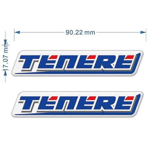 Autocollants Tenere Super Tank Pad Protector, protection de réservoir, emblème, logo, carénage, garde-boue pour Yamaha 700 1200 Xt Z Xt1200z--3 (1/5)