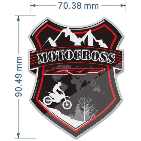 Autocollants pour Honda CRF450X, CRF250F, CRF25R, CRF230F, CRF125F, CRF50F, CRF450L, CRF450RX, CRF250L Africa Twin, CRF 1100, 1000, 1000L et 1100L - CRF1 (1/5)