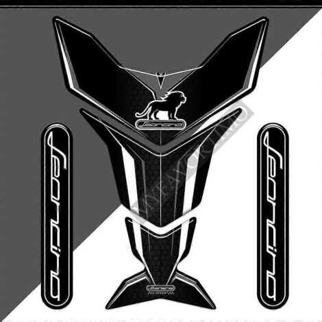 Autocollants pour moto Benelli Leoncino 125 250 500 800, protection latérale de réservoir, emblème, logo Leoncino, carénage - Leoncino1 (1/5)