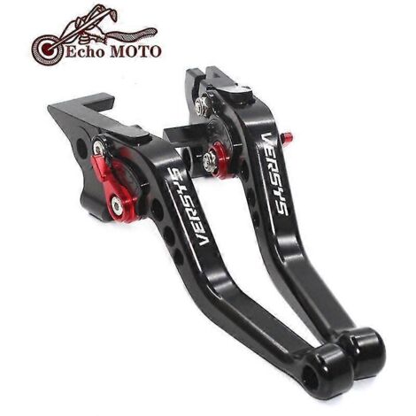 Accessoires pour Kawasaki Versys 650 2006 2007 2008 Versys 650 2009 2010 2011 2012 2013 2014 Leviers de frein et d'embrayage noirs - A 2009-2014 (1/5)