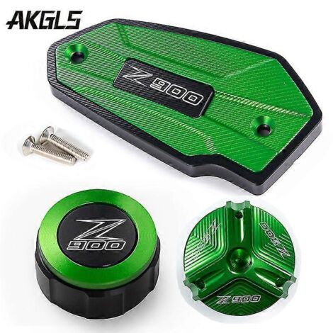Accessoires de protection pour bouchons de liquide de frein avant et arrière et bouchon de remplissage d'huile pour moto Kawasaki Z900 Z 900 2017-2020 2021 2022 (1/4)