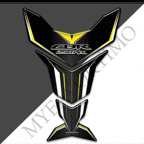 Autocollants pour Honda CBR 250 RR 250RR CBR250RR HRC, kit de protection pour réservoir, carénage Fireblade, garde-boue et protection pour les genoux et le garde-boue avant - CBR250RR4 (1/5)