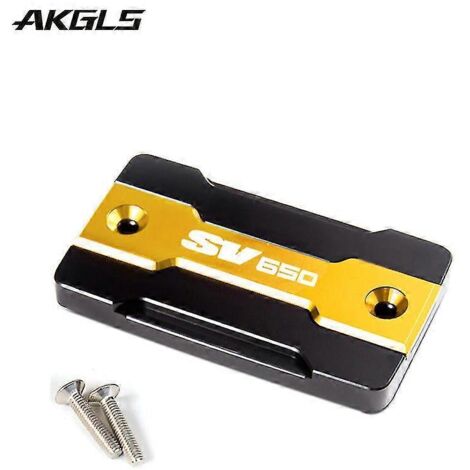 Accessoires de protection pour le couvercle du réservoir de liquide de frein avant et le bouchon de remplissage de carburant des motos Suzuki SV 650 (2008-2020, 2016, 2017-) (1/5)