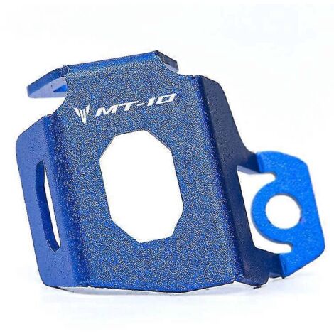 Pour Yamaha MT-03, MT-03, MT10, MT-10, FZ-10 (2015-2021) - Bouchon de protection de liquide de frein arrière (bleu) (1/5)