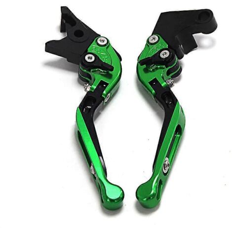 Leviers de frein et d'embrayage CNC pliables et extensibles, usinés au laser, pour Yamaha YZF R6 2017-2018 - Taille M (1/5)
