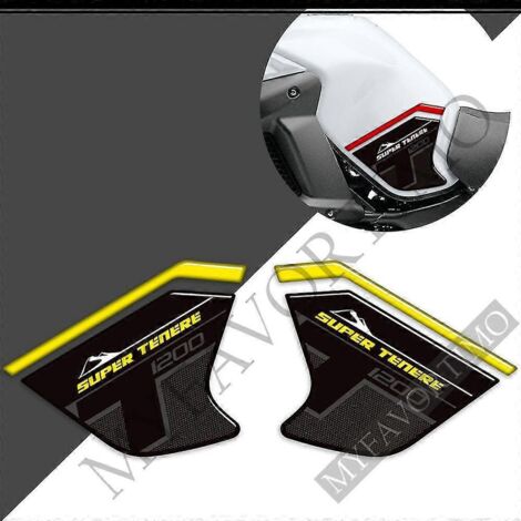 Nouveaux autocollants 3D pour Yamaha Super Ténéré XT1200X XT1200ZE XT 1200Z ZE ES XTZ XT1200E (kit essence/huile, protection genoux, coussinets de réservoir) - Ténéré (1/5)