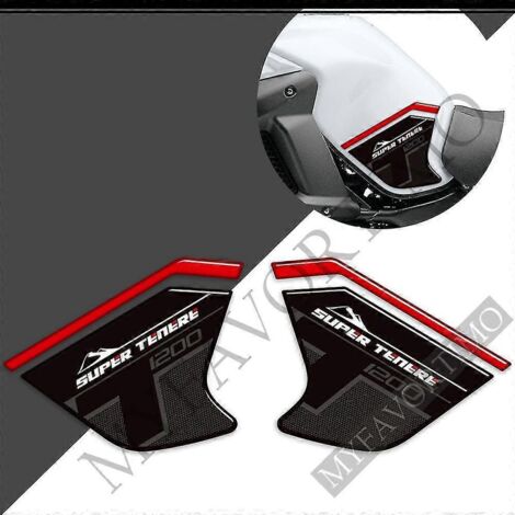 Nouveaux autocollants 3D pour Yamaha Super Ténéré XT1200X XT1200ZE XT 1200Z ZE ES XTZ XT1200E (kit essence/huile, protection genoux, coussinets de réservoir) - TENERE9 (1/5)