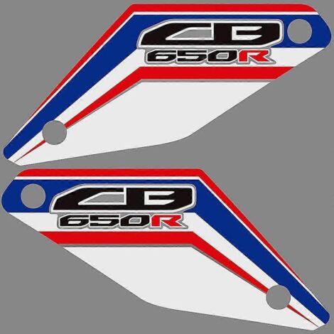Poignées, protections de réservoir, autocollants, kit essence/huile, protection genoux pour Honda CB650R (2018-2022) (1/5)