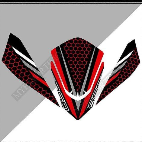 Kit de protection de réservoir, autocollants et emblème pour les genoux, logo et protection de carénage pour Kawasaki Ninja 650 (modèles 2018, 2019, 2020 et 2021) - 65016 (1/5)