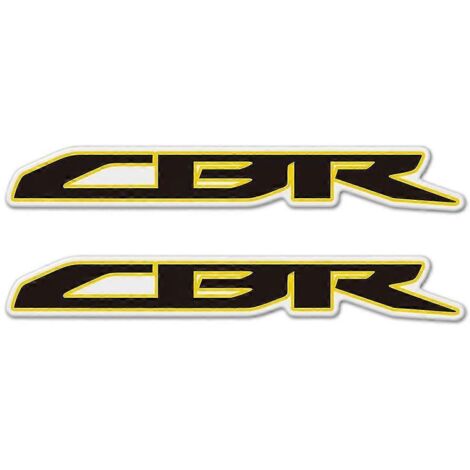 Autocollants, décalcomanies, kit d'huile de carburant, protection de genouillère, protection de réservoir, carénage Fireblade, garde-boue pour Honda CBR 250 RR 250RR CBR250RR HRC--CBR doré (1/5)