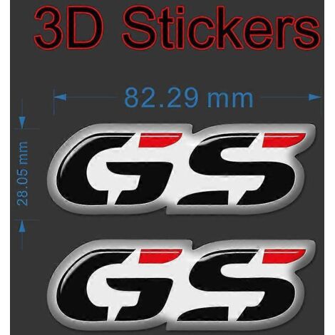 1200 1250 ch Pour BMW R1200GS R1250GS F 850 800 750 G 310 GS Côté Haut Coffre GSa Valises Autocollants Adventure 2014 2015 2020--GS (3D) (1/5)