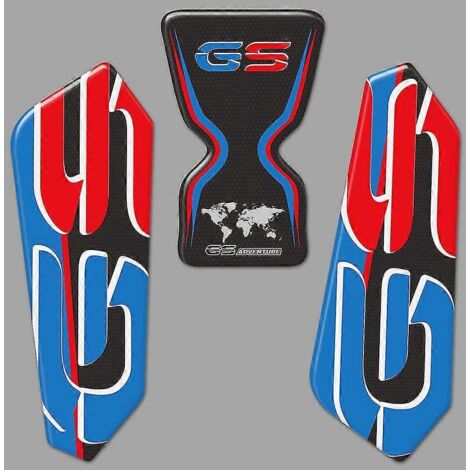 Protection de réservoir, autocollants et protection genoux pour motos d'aventure BMW F750GS, F850GS et F750 GS, modèles 2018 et 2019 (compatibles F750GS et F850GS2). (1/5)