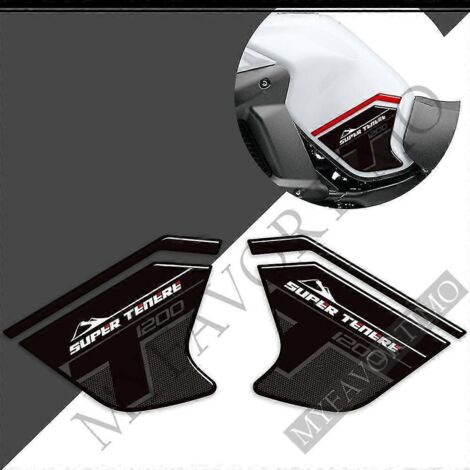Nouveaux autocollants 3D pour Yamaha Super Ténéré XT1200X XT1200ZE XT 1200Z ZE ES XTZ XT1200E (kit essence/huile, protection genoux, coussinets de réservoir) - TENERE6 (1/5)