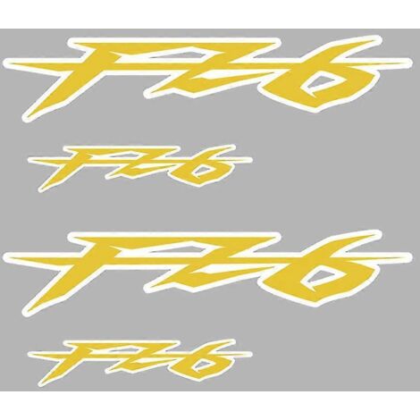 Autocollant moto pour Yamaha FZ6 : jantes, carénage, casque, protection de réservoir. Film adhésif pour moto Yamaha FZ62. (1/5)