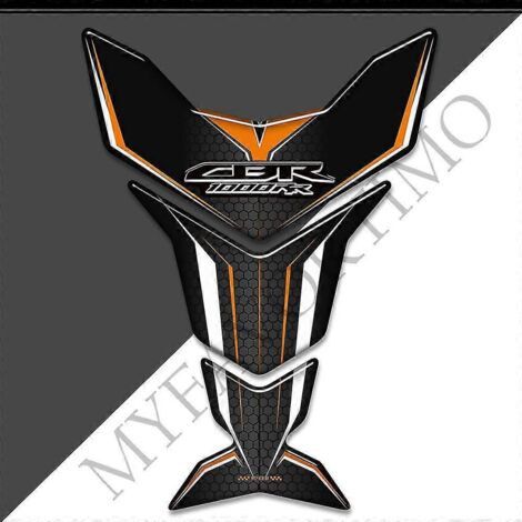 Protection de réservoir autocollante 3D pour Honda CBR 1000 RR 1000RR CBR1000RR HRC, kit de protection pour carénage, garde-boue, réservoir d'essence et huile, genou, Fireblade -- CBR1000RR10 (1/5)