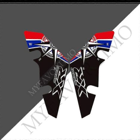 Protection de réservoir, coffre, sacoches, autocollants et décalcomanies pour BMW S1000XR, S 1000, XR, S1000, garde-boue avant (2015-2019) - S1000XR9 (1/4)