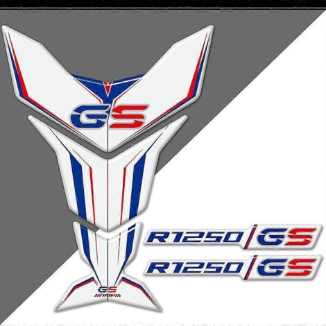 Protection de réservoir autocollante pour BMW R1250GS R1250 R 1250 Gs Gsa HP, style aventure, carburant et huile moteur - R1250GS9 (1/5)