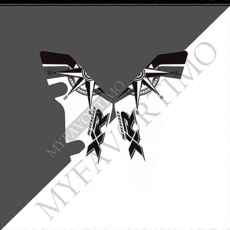 Protection de réservoir, coffre, sacoches, autocollants et décalcomanies pour BMW S1000XR, S 1000, XR, S1000, garde-boue avant (2015-2019) - S1000XR8 (1/4)