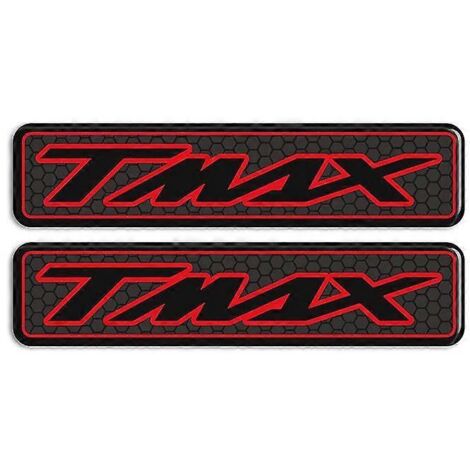 Autocollants T Max pour Yamaha Tmax 400 500 530 560 750, motos et scooters (Tmax530, Tmax500, Tmax560), emblème, badge 2017-2020 - Rouge (1/5)