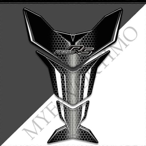 Kit de protection pour réservoir d'essence et d'huile, comprenant des autocollants, des protections pour les genoux et des protections en forme d'arête de poisson, pour BMW R1250RS, R1250 RS et R1250R (1/4)